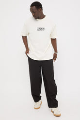 Sheet Heavyweight Boxy Tee Ecru